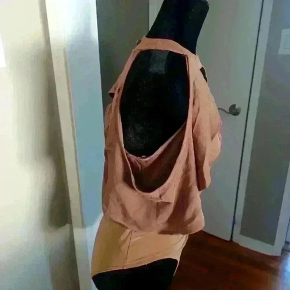 Fashion Nova Womens Tan Bodysuit M - Picture 3 of 14